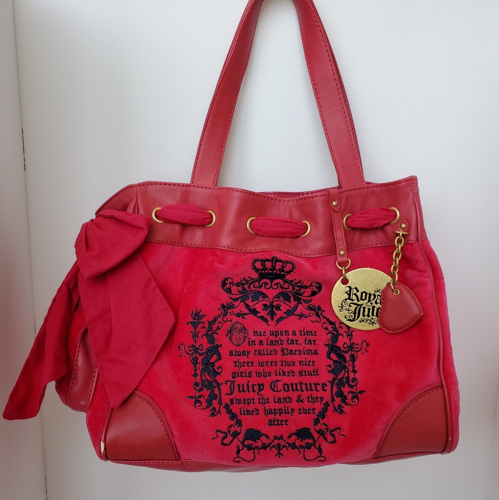 Juicy Couture Velour Shoulder Bag
